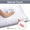 Hotel Collection Bed Pillows, 2 Pack, 20x26 Inches, Down Alternative for Back Side Sleepers - 3 of 4