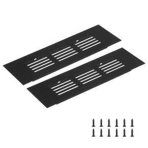 Unique Bargains Rectangle Ventilation Grille, Aluminum - 1 of 3