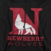 Newberry College Official Distressed Primary Logo Adult Pull-Over Hoodie - 2 of 4