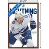 Trends International NHL Tampa Bay Lightning - Brayden Point Feature Series 23 Framed Wall Poster Prints - 3 of 4