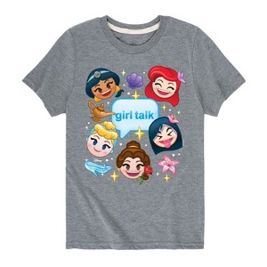 Boys' - Disney - Princess Girl Talk Short Sleeve Graphic T-Shirt - 1 of 4