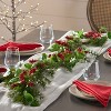 GDFStudio Loveren 62" Eucalyptus and Pine Artificial Garland/Wreath with Berries - 2 of 4