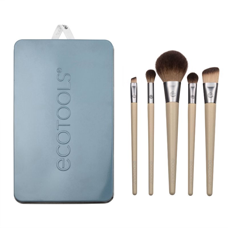 EcoTools Fresh Face Everyday Makeup Brush Set - 5pc, 4 of 11
