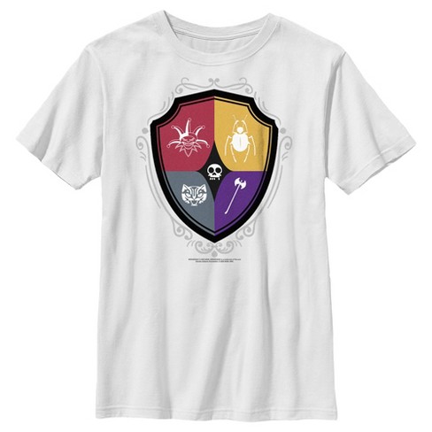 Boy's Wednesday Icons Crest T-Shirt - image 1 of 4