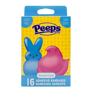 Smart Care Peeps Bandaids Blue - 1 of 4