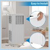8000 BTU Portable Air Conditioner, 3-in-1 AC with Dehumidifier & Fan, for Rooms up to 350 Sq.Ft, with Remote & Window Kit - 2 of 4
