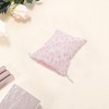 Unique Bargains Flower Rabbit Drawstring Makeup Bag Pink 1 Pc - 3 of 4