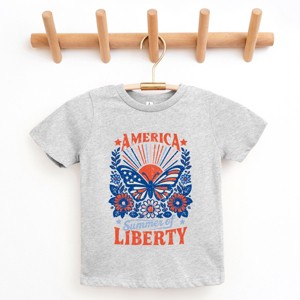 The Juniper Shop America Summer Of Liberty Distressed Youth Short Sleeve Tee - 1 of 4
