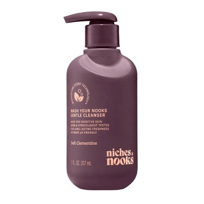 Niches & Nooks, Wash Your Nooks Gentle Cleanser - Soft Clementine - 7 fl oz