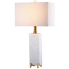 Sloane Alabaster Table Lamp - White/Brass Gold - Safavieh. - image 3 of 4