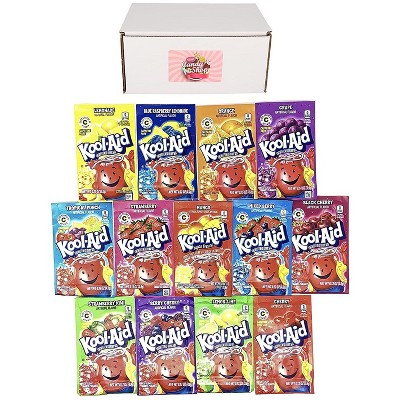 Kool Aid Drink Mix Packets Variety Pack of 13 Flavors (1 of each flavor)