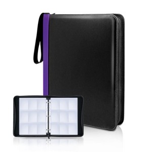 Clovercat 9 Pocket Waterproof Trading Card Binder Album, 720 Pockets - 1 of 4