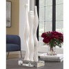 Uttermost Gale White Marble Sculpture - 2 of 4