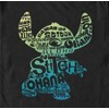 Men's Lilo & Stitch Yellow to Blue Silhouette T-Shirt - 2 of 4