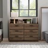 miBasics Dovecalm Transitional 6 Drawer Dresser with Shelf - image 4 of 4