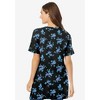 Woman Within Plus Size Perfect Printed Crewneck Tunic - 3 of 4