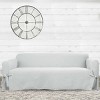 Farmhouse Basketweave Sofa Slipcover - Sure Fit - image 2 of 4