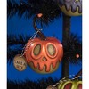 Bethany Lowe 3.5 Inch Green Apple With Orange Poison Halloween Ornament Place Card Holder Tree Ornaments - 3 of 3