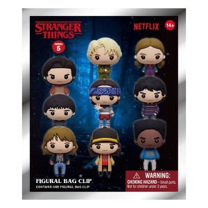 Monogram Stranger Things - Series 5 Characters 1pc 3D Figure Bag Clip Blind Bag - 1 of 3