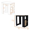 Kitchen Island with a Door and Shelves for Kitchen, Dinning Room - 3 of 4