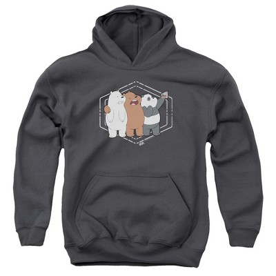 Boys’ We Bare Bears Selfie Hooded Sweatshirt