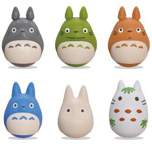 Bandai - Ensky Blind Box - My Neighbor Totoro - Totoro Wobbling and Tilting Figure (Box of 6) - 1 of 4