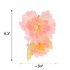 Unique Bargains Flowers Pattern Hair Clip 4.53"x6.30" Pink 1 Pc - 4 of 4
