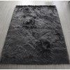 "Cozy Collection" Ultra Soft Fluffy Faux Fur Sheepskin Area Rug - 4 of 4