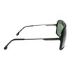 Carrera Navigator Carrera 1019/S 003 UC Unisex Aviator Polarized Sunglasses Matte Black 64mm - 3 of 3