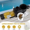 3HP Swimming Pool Pump Dual Speed In/Above Ground Water Pump - 3 of 4