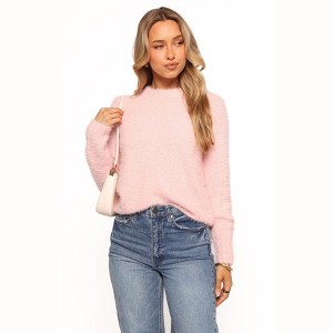 Petal and Pup Aspra Fuzzy Crewneck Knit Sweater - 1 of 4