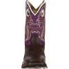 LIL' DURANGO Western Boot, BT286, Purple - 3 of 4