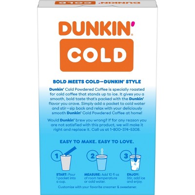 Dunkin&#39; Medium Roast Instant Cold Powder Black - 6ct_2