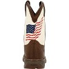 Lil' Rebel by Durango Kids Distressed Flag Western Boot - 4 of 4