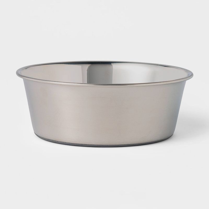 Non-Skid Stainless Steel Dog Bowl - Boots & Barkley™, 1 of 5