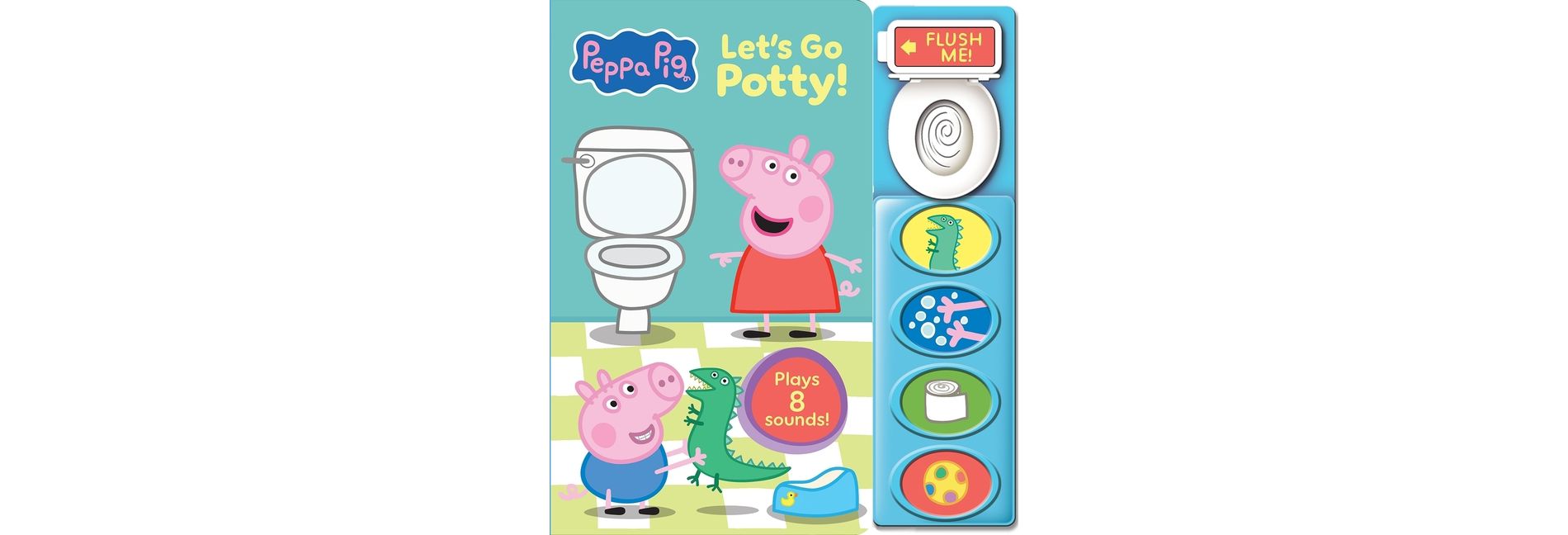 Peppa Pig: Let's Go Potty! - by  Pi Kids (Mixed Media Product)