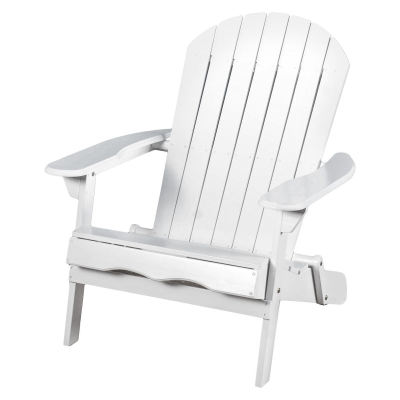 Hanlee Folding Wood Adirondack Chair - Christopher Knight Home, 1 of 7