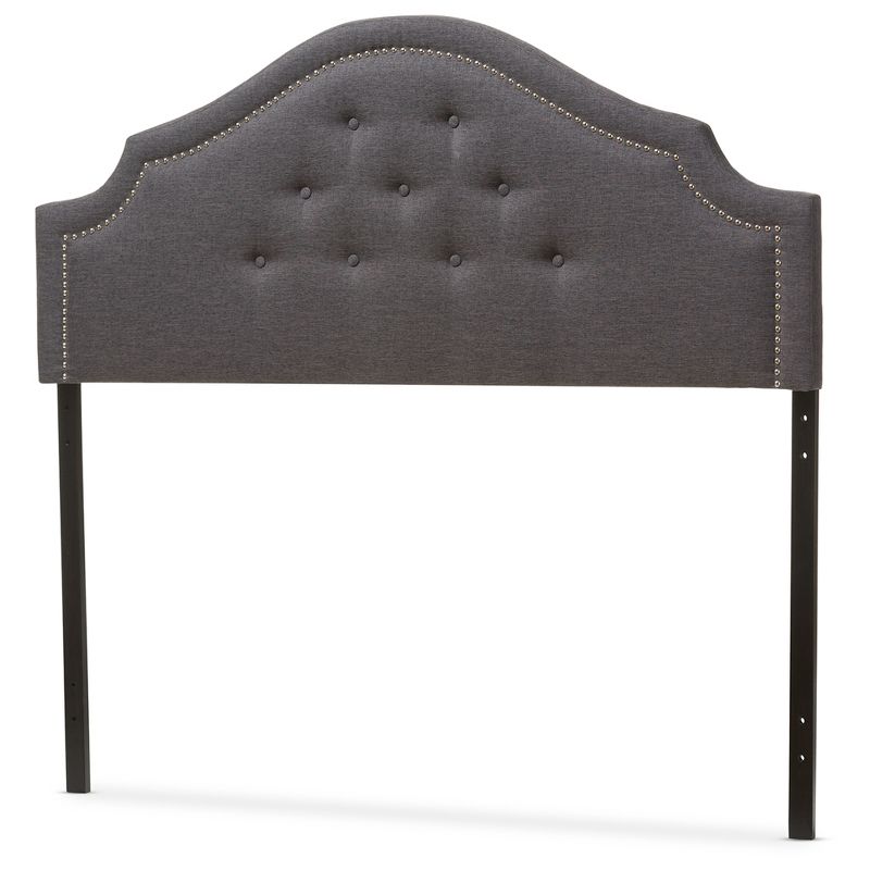 Cora Modern And Contemporary Fabric Upholstered Headboard - Baxton Studio, 3 of 6