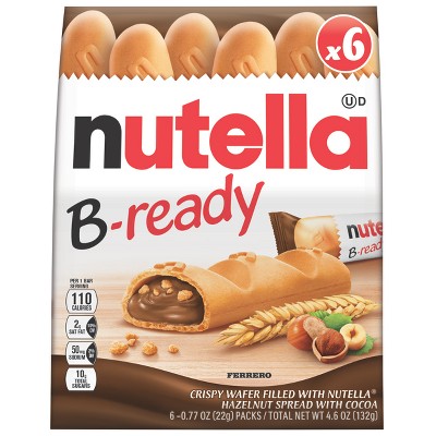 Nutella B-Ready - 6ct/6oz