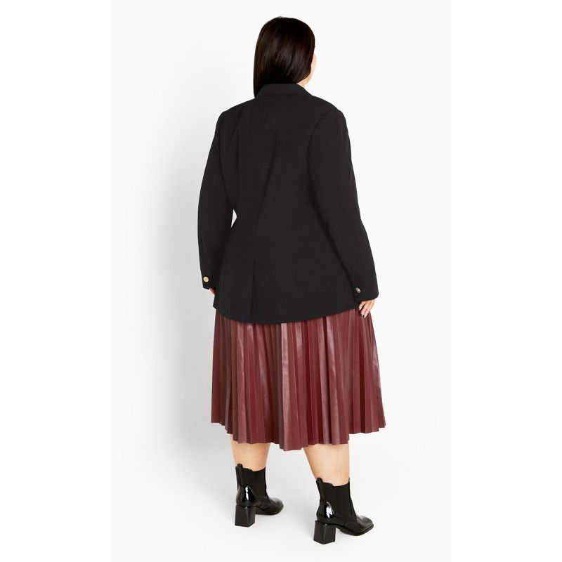 Women's Plus Size Sloane Jacket - black | CITY CHIC, 4 of 8