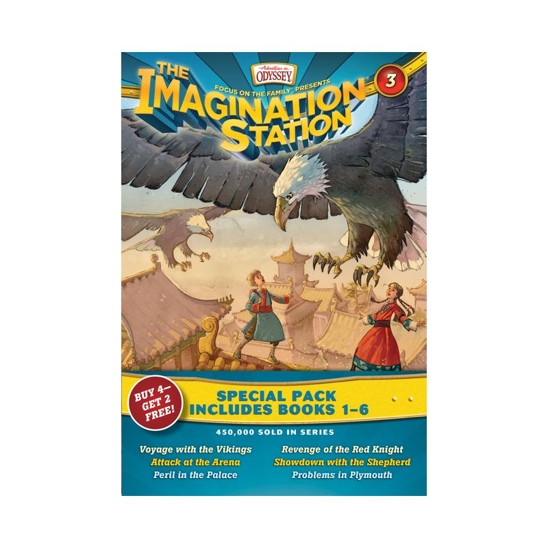 Imagination Station Special Pack: Books 1-6 - (Imagination Station Books) by  Marianne Hering & Paul McCusker & Brock Eastman & Marshal Younger, 1 of 2