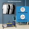 USTECH Heavy Duty Garment Organizer Black - 2 of 4