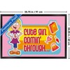 Trends International Disney Lizzie McGuire (2001) - Cute Girl Comin' Through Framed Wall Poster Prints - 3 of 4