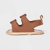 Baby Boys' Ankle Strap Sandals - Cat & Jack™ Brown - 2 of 4