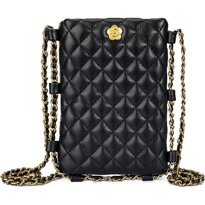 Women's Quilted Small Crossbody Bag Fashion Phone Bag, Combining Beauty and Practicality