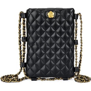 Women's Quilted Small Crossbody Bag Fashion Phone Bag, Combining Beauty and Practicality - 1 of 4
