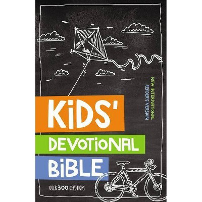 Nirv, Kids' Devotional Bible, Hardcover - by  Zondervan