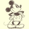 Men's Mickey & Friends Mickey Mouse Vintage Sketch T-Shirt - 2 of 4