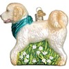 Old World Christmas Blown Glass Ornament for Christmas Tree, Doodle Dog - 3 of 4
