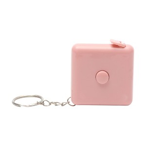 Unique Bargains Tape Measures +/-5% Accuracy ABS Plastic Pink 1.85"x1.85"x0.87" 1 Pcs - 1 of 3